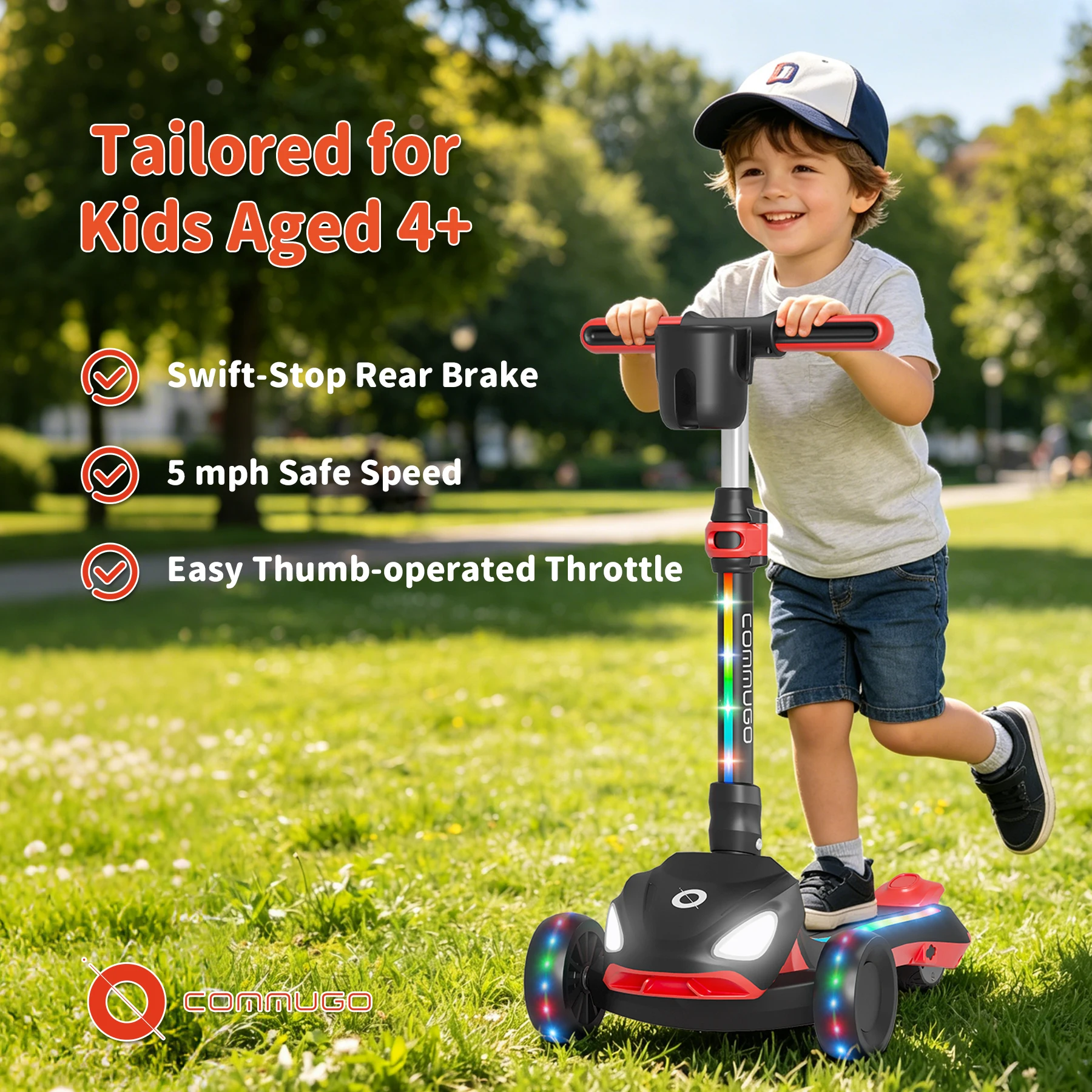 Kids 3-Wheel Electric Scooter 2