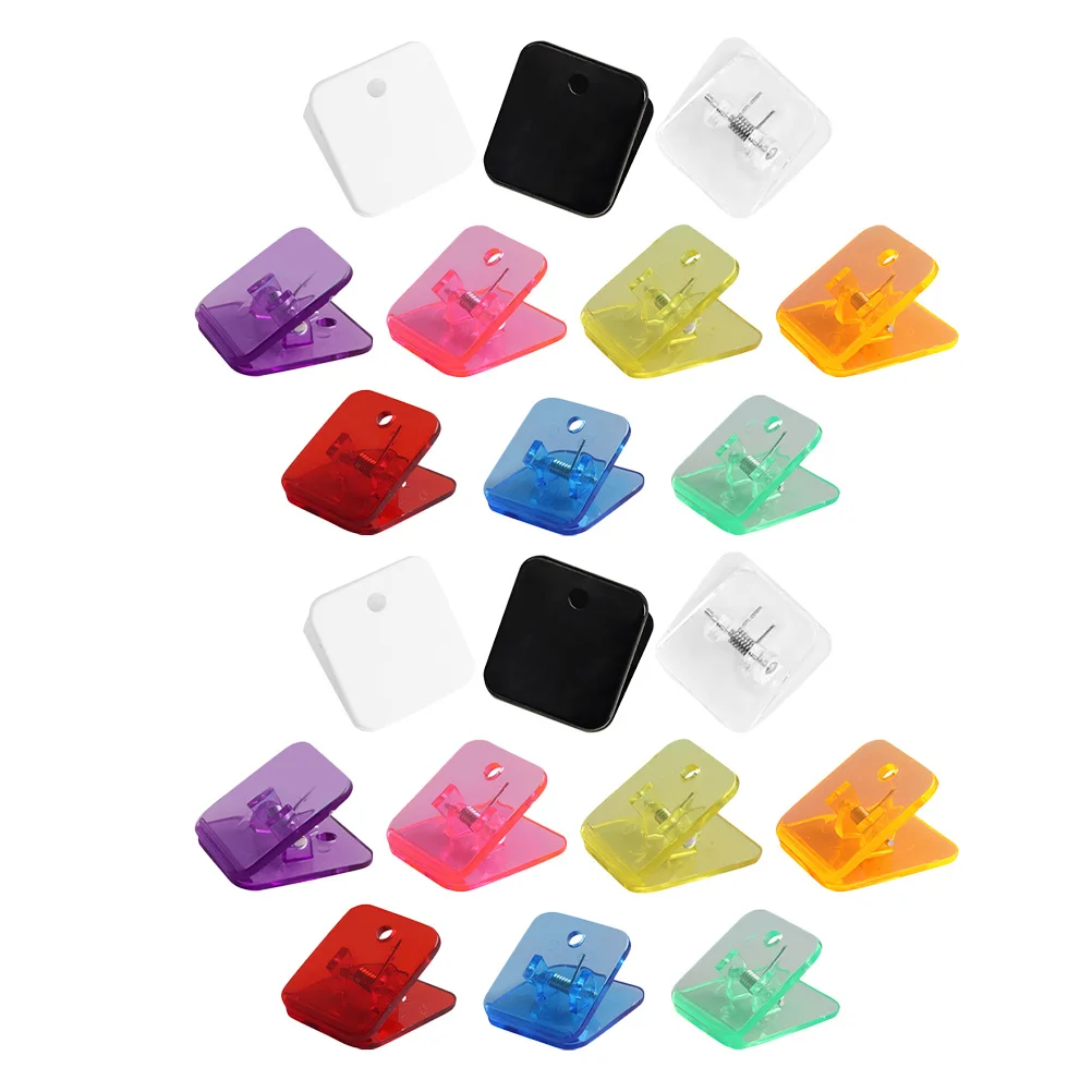 20Pcs Multi-Function Picture Clamps Binder Clips Large Compact File Clips Home Accessories Office Organization Adorable Photo