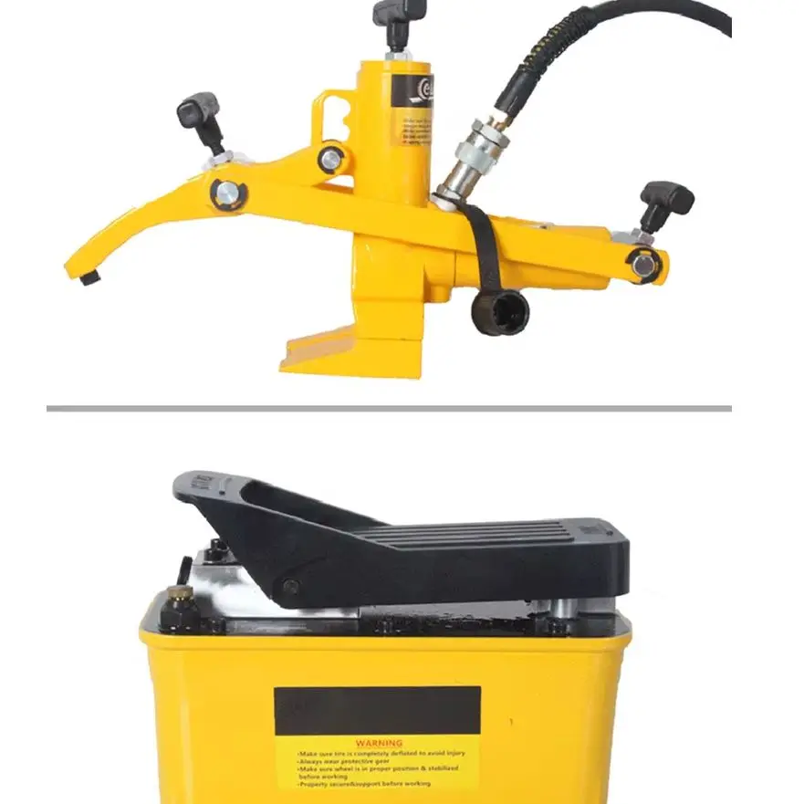 Forklift Loader Vehicle Hydraulic Tire Chop Machine car wheels Tire Stripper Removal Tire Press Vehicle Repair Tools