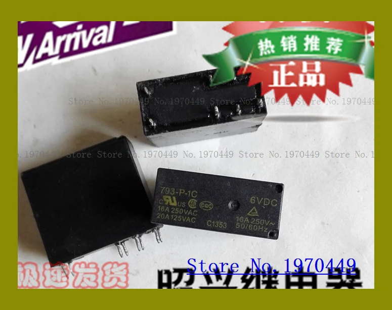 793-P-1C 6Vdc 793-P…