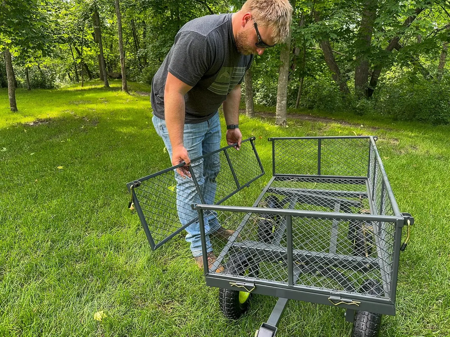 3-in-1 Dual Side Dump Wagon 24