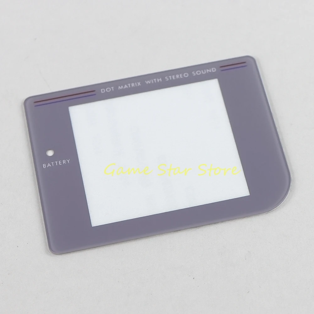 Cubierta de lente de pantalla de cristal para Gameboy Classic GB DMG, Protector de pantalla, 2 uds.