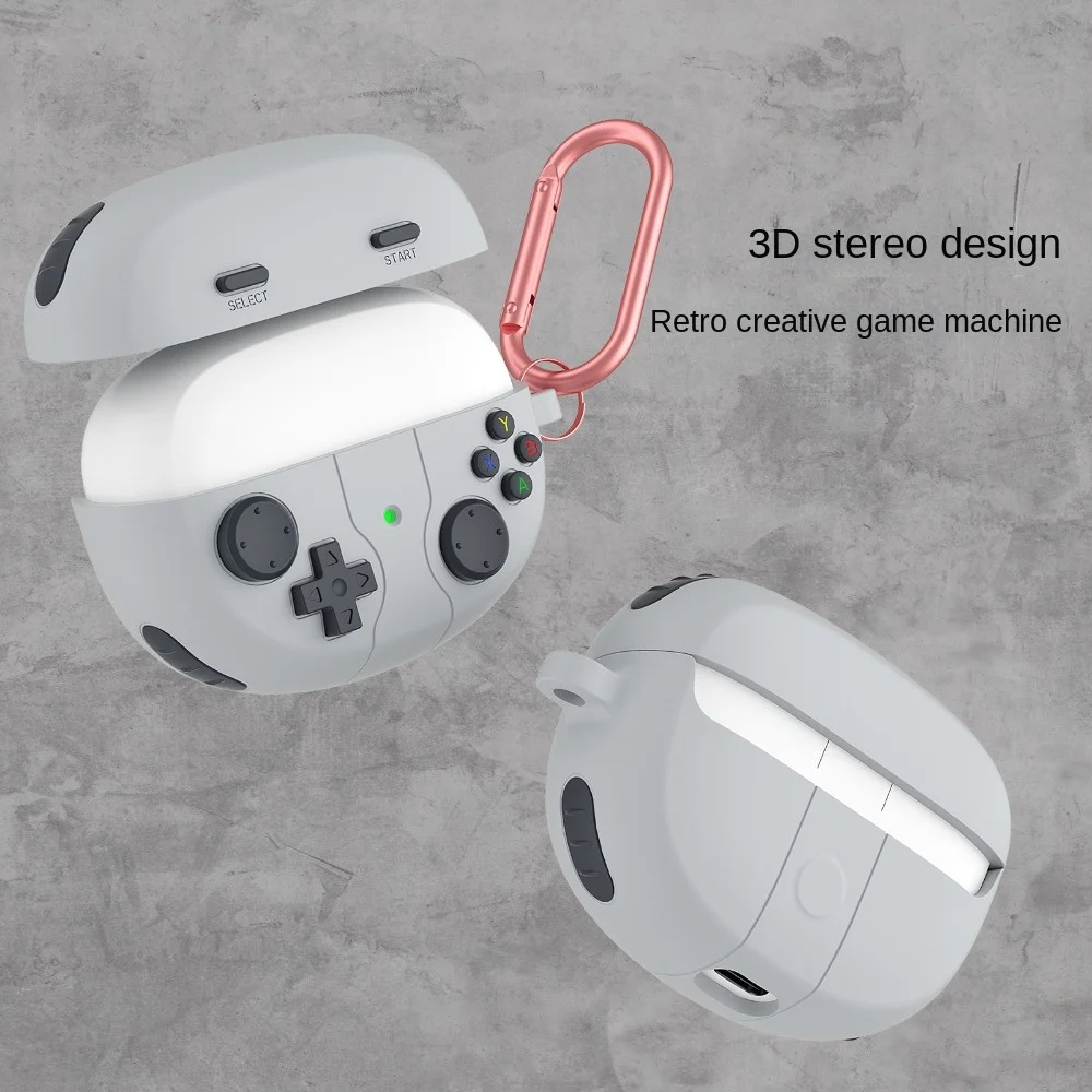 Silicone Earphone Case Game Console Styling Cartoon Style Storage Shell Dustproof 3D for Bose Ultra Open EarBuds