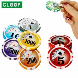 1Pcs Neue Golf Ball Marker mit EINEM Standard Hut Clip Magnetische Legierung Marker Golf Zubehör Poker Zahlen