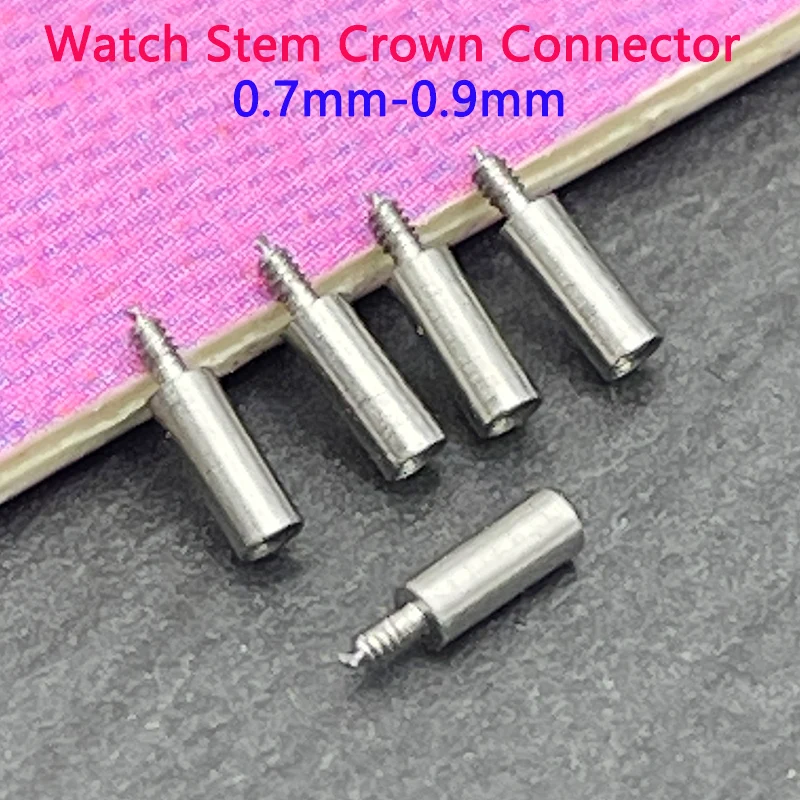M0.7 to M0.9 Watch Winding Stem Crown Connector Adapter Changer Fits 8215 2824 NH35 NH36 Movement For Watch Parts Replacement