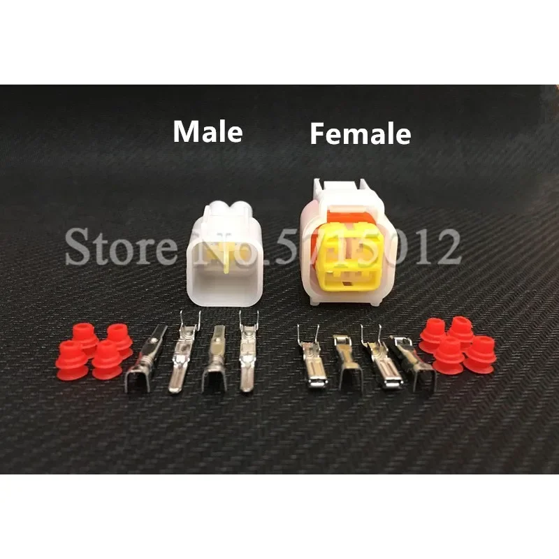 4 Hole FW-C-4M-B FW-C-4F-B Waterproof Electrical Wire Connector Auto Throttle Speed Regulation Switch Socket