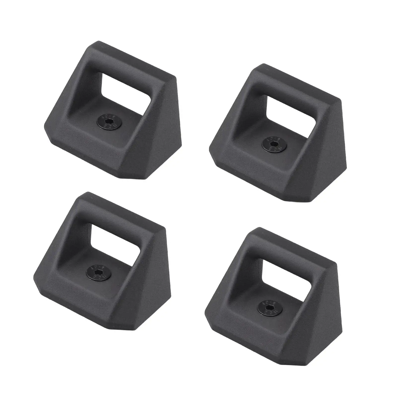 

Запасные крюки-крепления из алюминиевого сплава для L-образных направляющих, аксессуары для крепления к кузову Tesla Cybertruck 2024