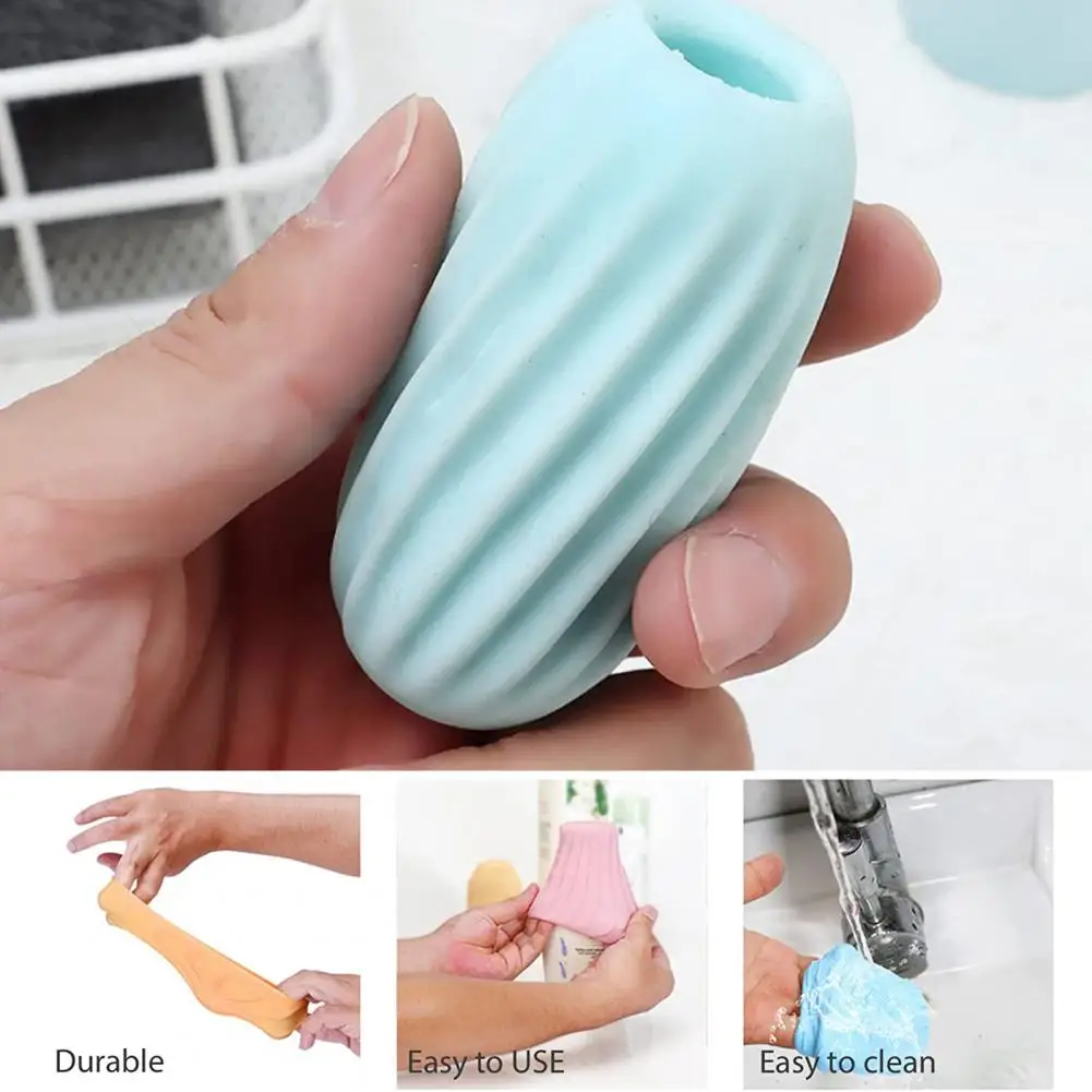 Toiletries Leakproof Cover Solid Color Cosmetic Leakproof Sleeve Eco-friendly Protective Excellent