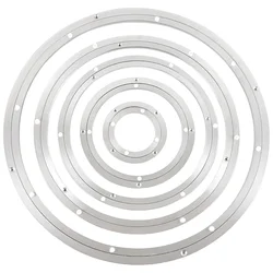 Heavy Aluminium Rotating Bearing 5 8 10 12 14 16 Inches Design Lazy Susan Aluminum Ball Bearing Turntable Bearings Swivel Plate