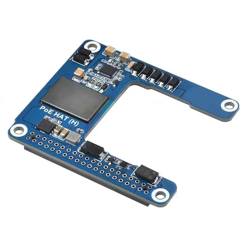 

A13E-Power Supply Expansion Board Ethernet Expansion Board Poe HAT For Raspberry Pi 5 Poe HAT (H)