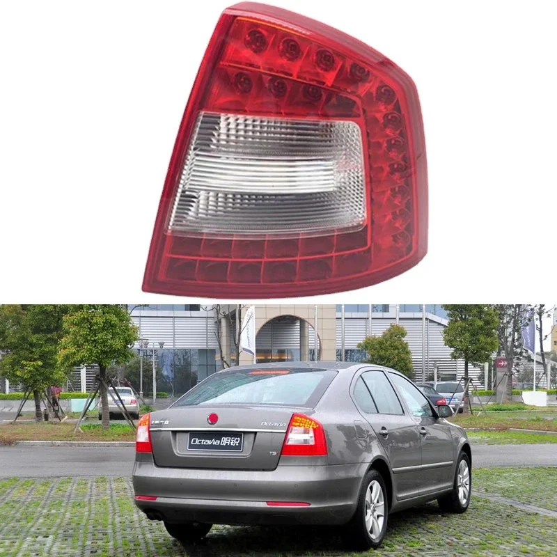 

For Skoda Octavia 2010 2011 2012 2013 2014 Car Accessories LED Taillight Rear Light Tail Lamp Assembly Rear lamp 1PCS