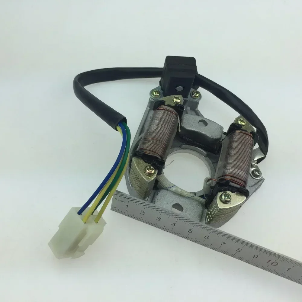 For Booster Motorcycle 110 Two-pole 4-wire Full DC Engine Stator Coil