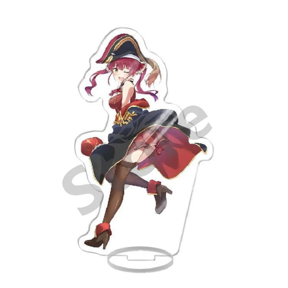 Cutey Hololive Vtuber Anime Figure Stand Usada Pekora Uruha Rushia Hosimati Suisei Inugami Korone Standing Acrylic Model 15cm