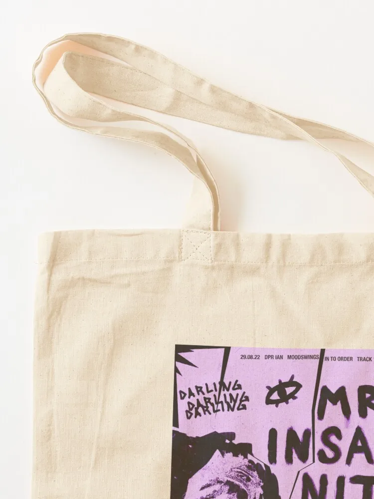DPR IAN، Mr Insanity Tote Bag حقيبة قماش حقيبة يد حمل حقيبة نسائية حمل الحقائب الجمالية