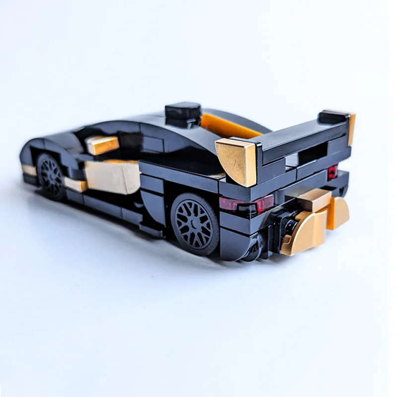 속도 레이싱 카 모델 MOC 빌딩 블록 Huracan Super Trofeo EVO 2 Hypercar 모듈식 기술 선물 휴일 조립 장난감