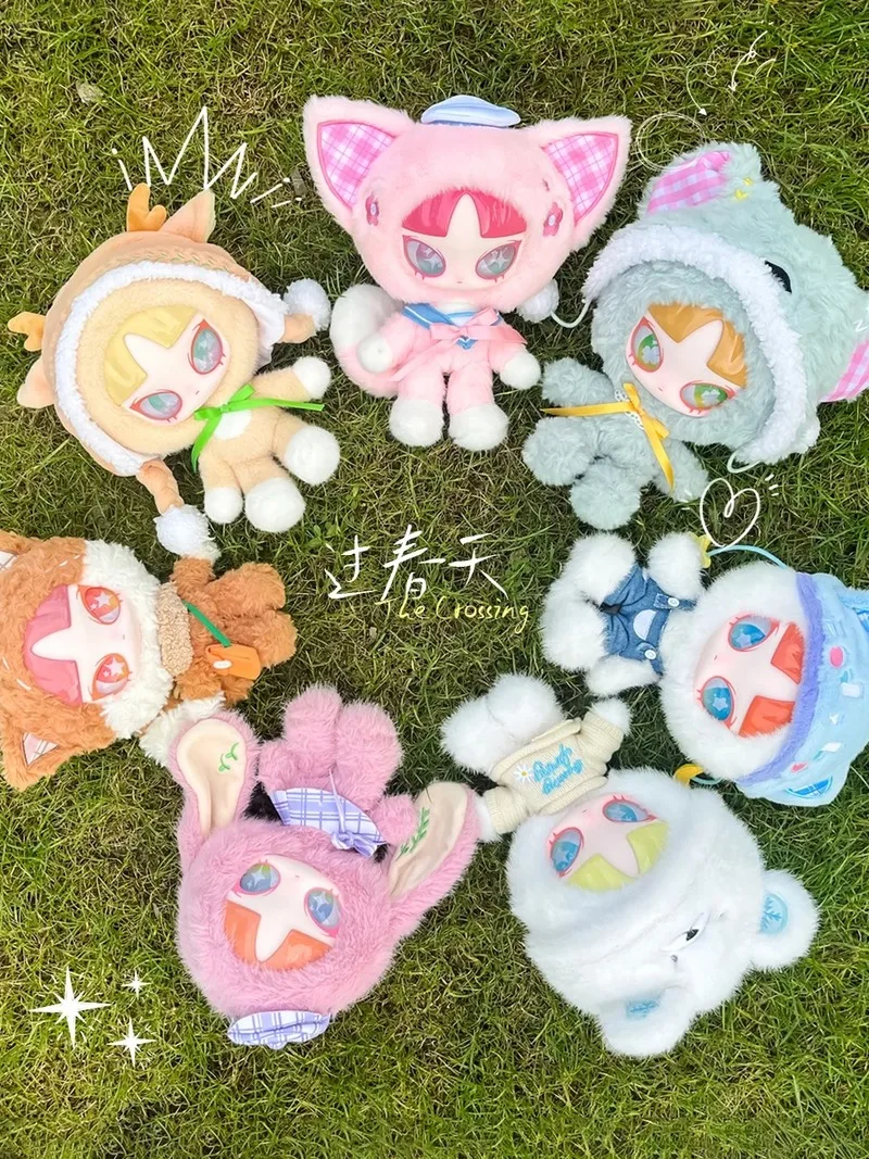 

In Stock Original Inn Crossing Spring Series Blind Box Genuine Mystery Box Dolls keychain Kawaii Action Anime Figure Toys Gift