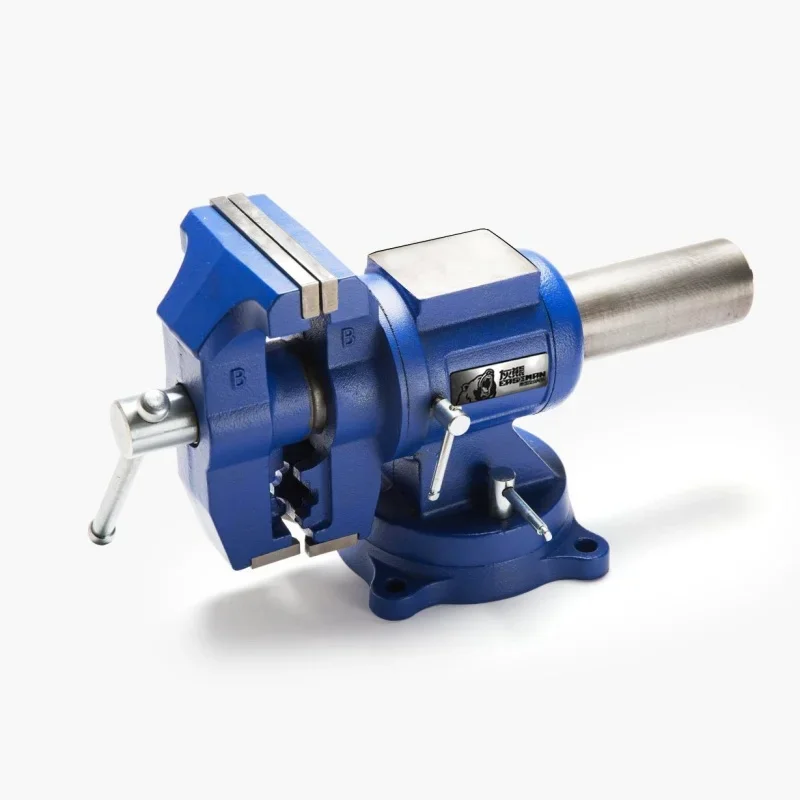 Multi-functional Bench Vise Heavy-duty Industrial-grade Universal Rotary Table Vise Metal and Wood Processing Workshop Tools