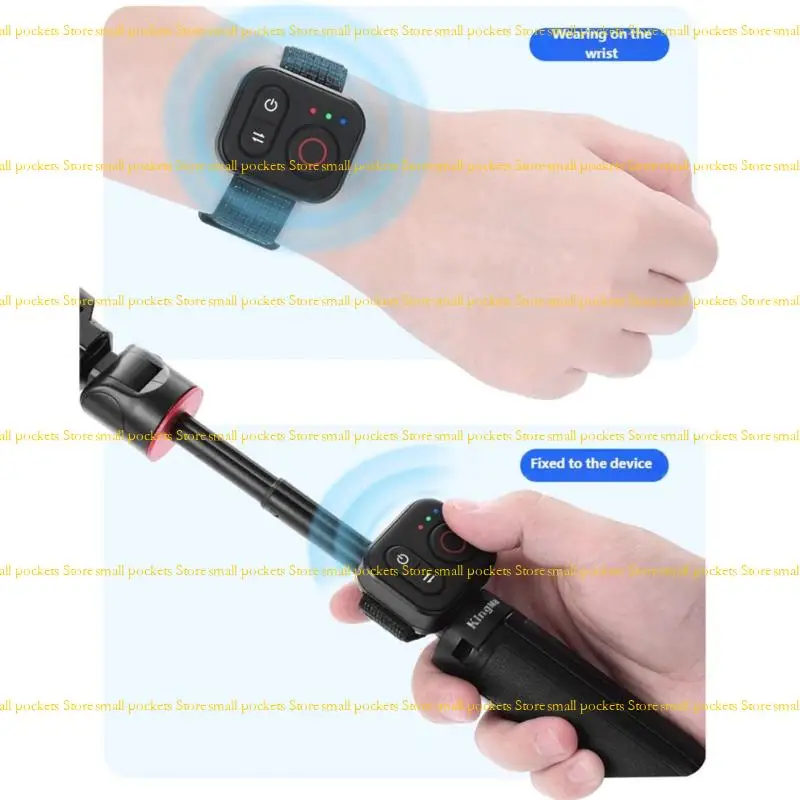 R1WD Quick Install Bluetooth-compatible Remote Control for Action4/5/6/osmo360 Camera Reliable Performances in Conditions