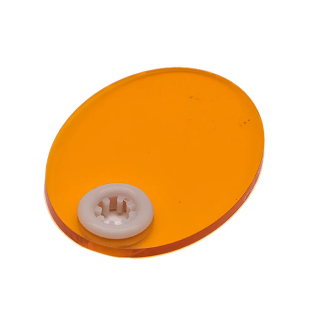 1Pcs Dental Curing Lamp Replacement Shield Plate Shade Board Light Hood Eye Protective Dentist Tools Dentistry Orange Color