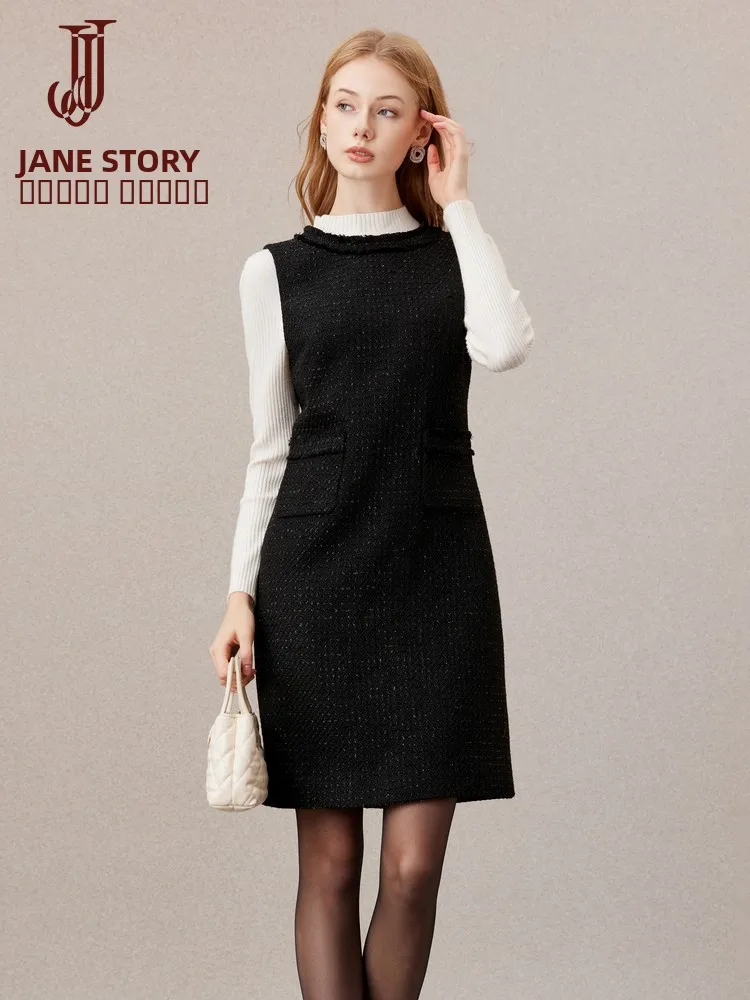 Bla redondo Ne Svel Dr Ele Chinoiserie Camadas Colete Dr Simples Novo Sle Outono Inverno Ci Commute Dr