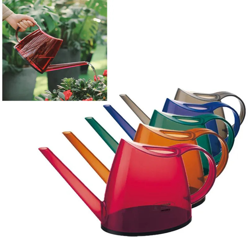 

1.4L Watering Can Long Mouth Flower Sprayer Plants Watering Pot Succulent Shower Water Cans Garden Resin Sprinkler Kettle