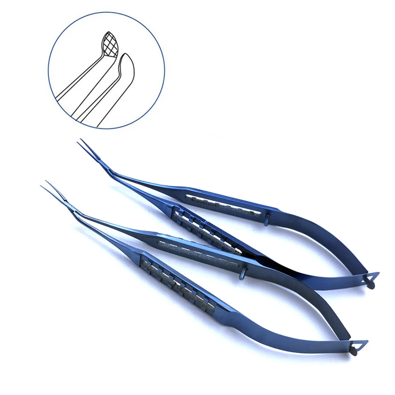 

Titanium Inamura Capsulorhexis Forceps ophthalmic instrument surgical 105mm long