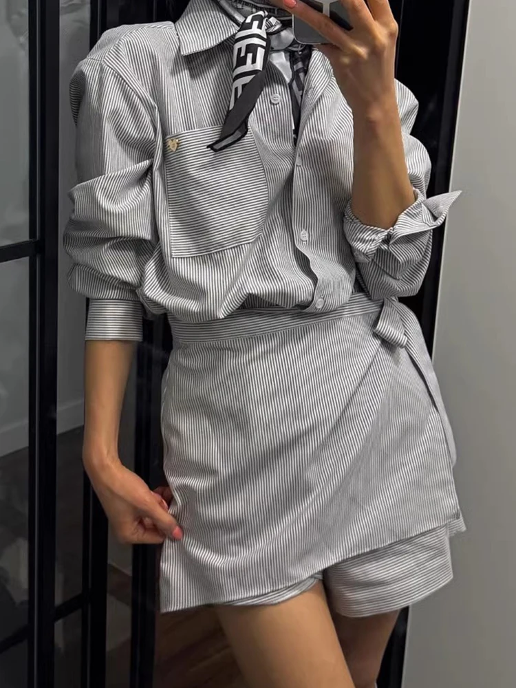 

Шикарный весенний дизайн с воротником из двух частей с завязками по бокам на талии, утягивающие цельные брюки Dr, женские брюки с высокой талией