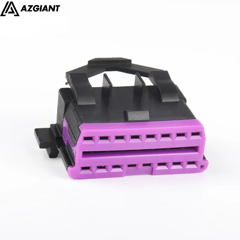 Automotive OBD2 16Pin OBDii female connector for car diagnostic interface scanner