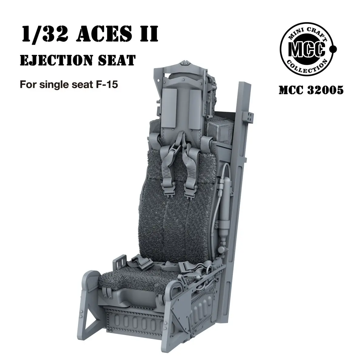MCC 32005 1/32 ACES II Ejection Seat for single seat F-15 (1pcs) - Upgrade Detail Set