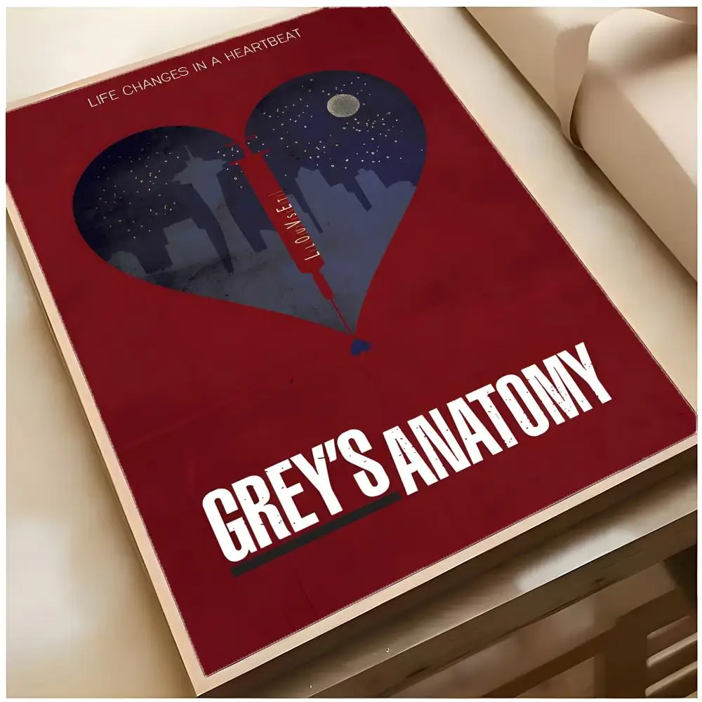 Medical Warm Drama G-Greys Anatomy Poster Top-tier Indoor room Decor Art & Household Decoration Presents