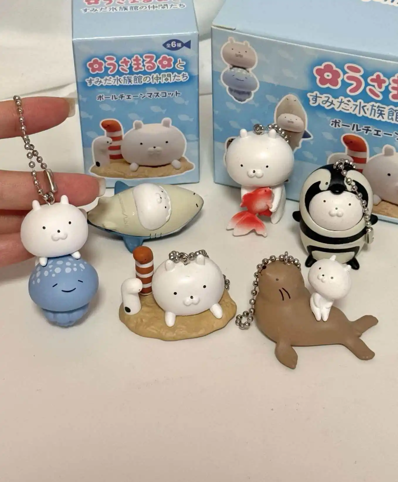 

Новинка в наличии: Капсулы с кроликами и аквариумные фигурки Ocean Partner, лимитированная серия, слепой бокс, подвеска-мишка-морской эльф, подвеска-пингвин, подвеска для сумки, подарок-сюрприз