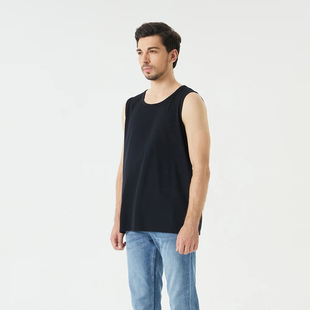 EMF Block shielding tank top with U-SILVER Anti-radiation fabric