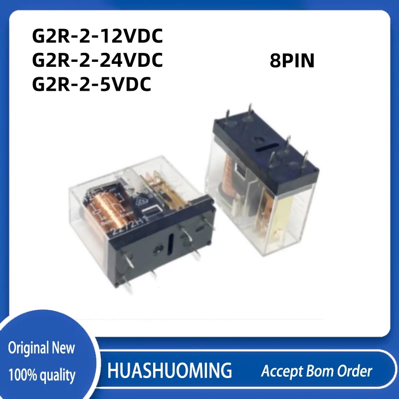 NEW 10PCS/LoT   G2R-2-12VDC G2R-2-24VDC -G2R-2-5VDC 5v    G2R-1-24VDC   G2R-1-12VDC  12V 24V   G2R 2   8PIN   5PIN  5A