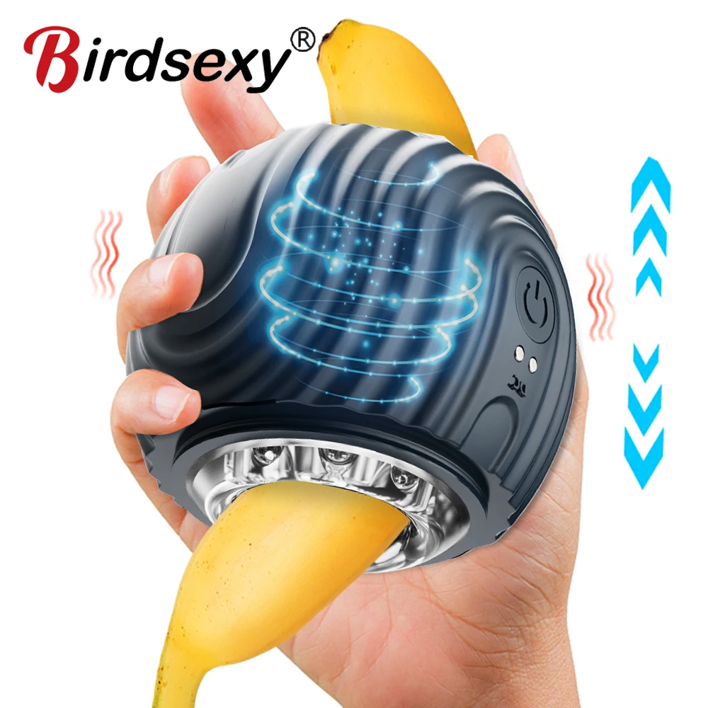 Automatic Male Masturbator Cup Vagina Masturbation Blowjob Man Mastuburator Sex Toys for Men Adult Goods Electric Mastubator