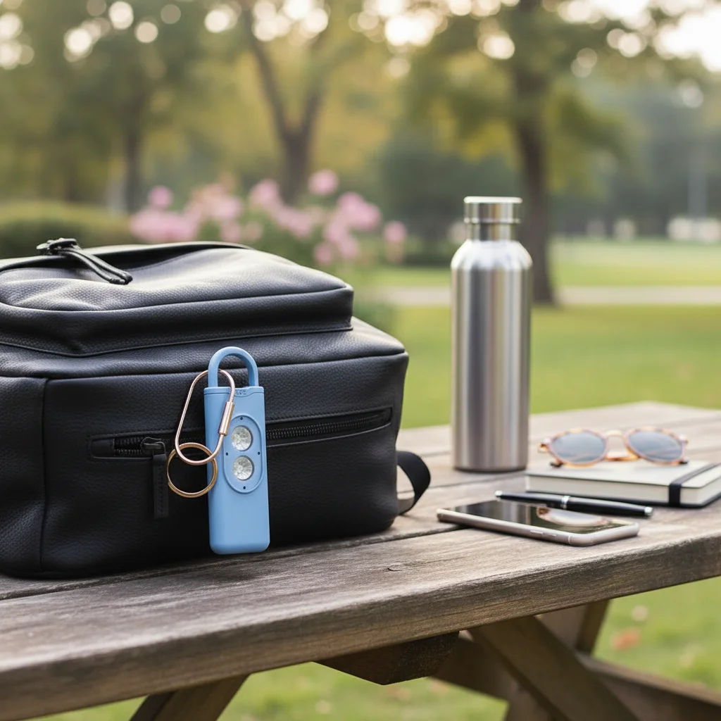 

Подарочная сирена для самообороны из ABS-пластика с LED-фонариком 130 дБ, портативная сигнализация-брелок для женщин