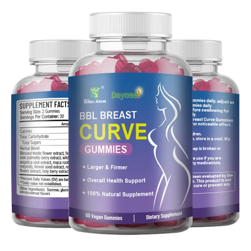 60 pills of BBL gummies maintains a beautiful curve and promotes metabolism as a health food