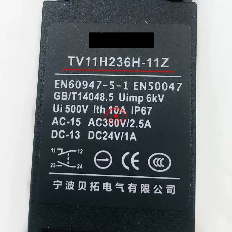 Elevator limit travel switch TV11H236H-11Z switch Bottom pit tensioning device Speed limiter switch