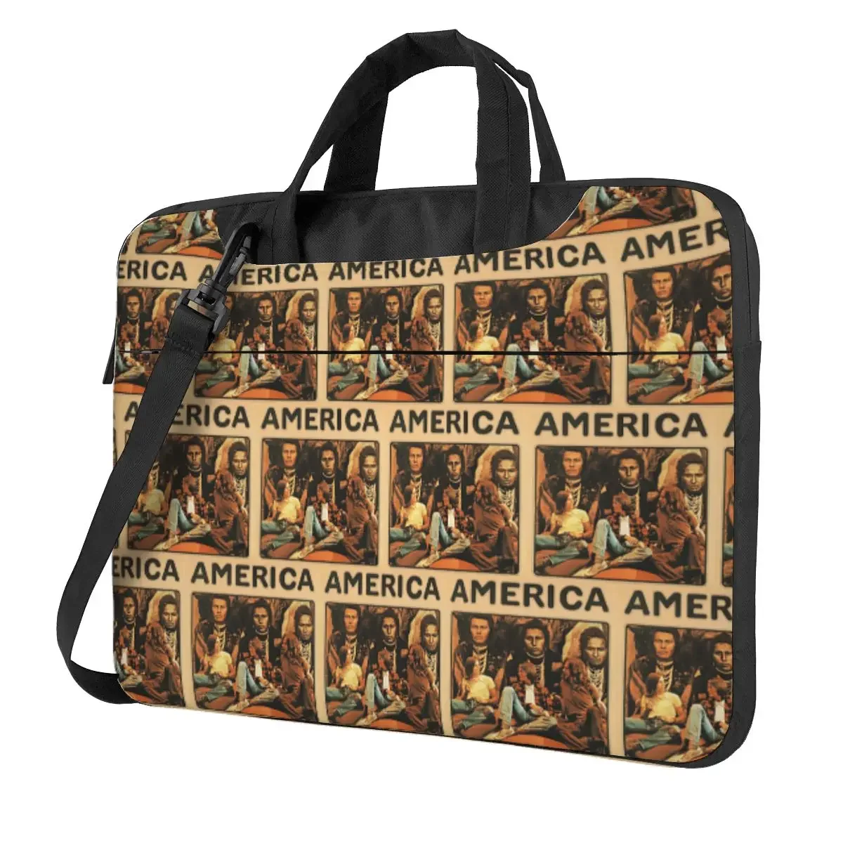 

Сумка-портфель для ноутбука America Album, чехол для компьютера 13, 14, 15.6 дюймов, сумка для MacBook Pro, Lenovo