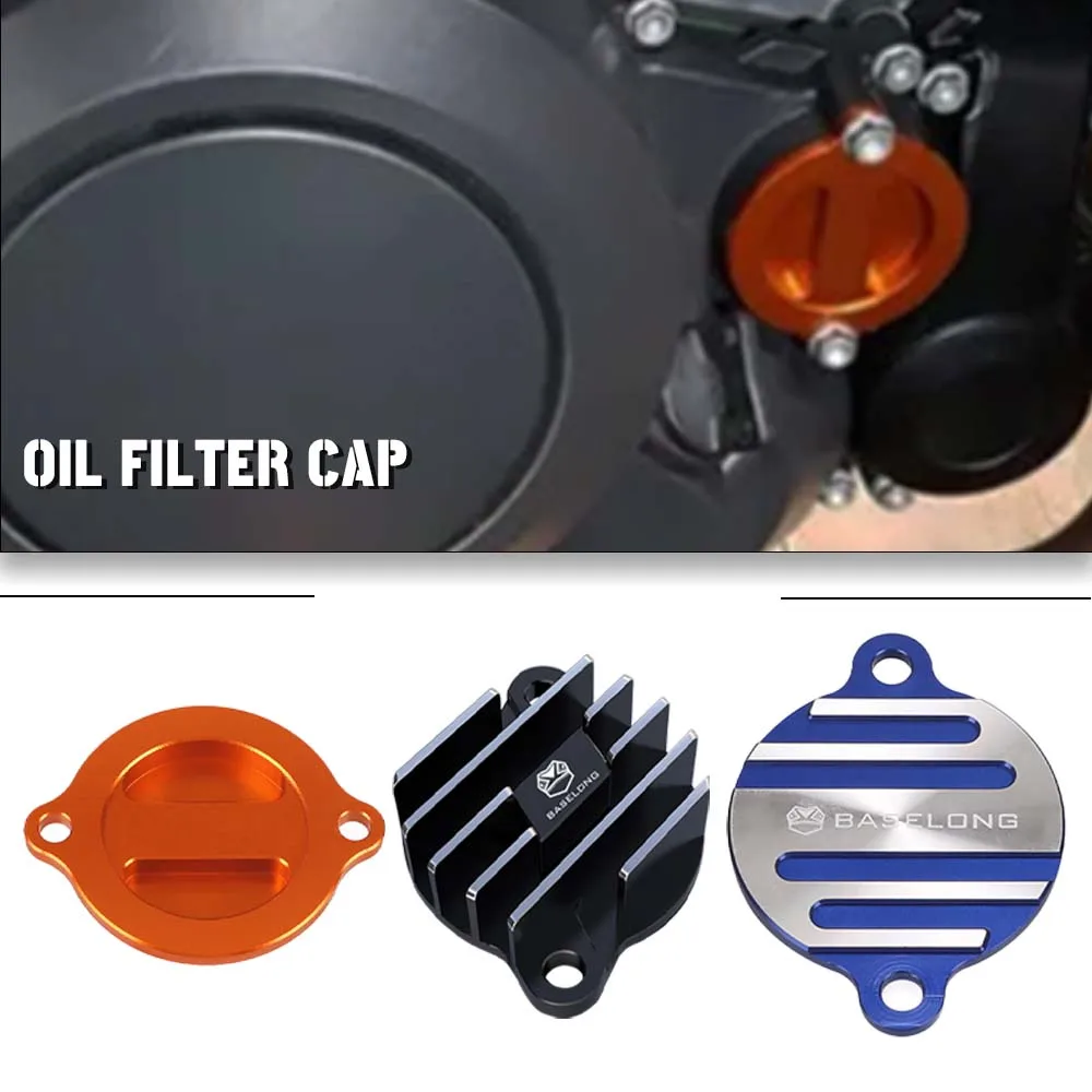 

FOR Husqvarna 401 SVARTPILEN 401 VITPILEN 250 SVARTPILEN CNC Aluminium T6063-T6 Motorcycle Accessories Oil Filter Cap 2016-2023