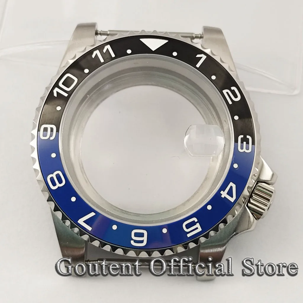 

Goutent 3.8 O'clock 40mm Watch Case With Bezel Fit NH35 NH36,DG2813/3804 Miyota 8215 821A ETA 2836 2824 PT5000 Movement