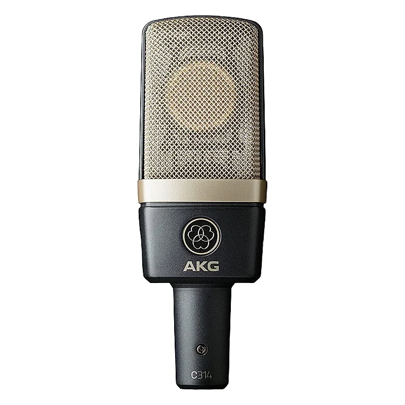 AKGC314 professional recording studio capacitor microphone anchor karaoke live broadcast equipment sound card set recording