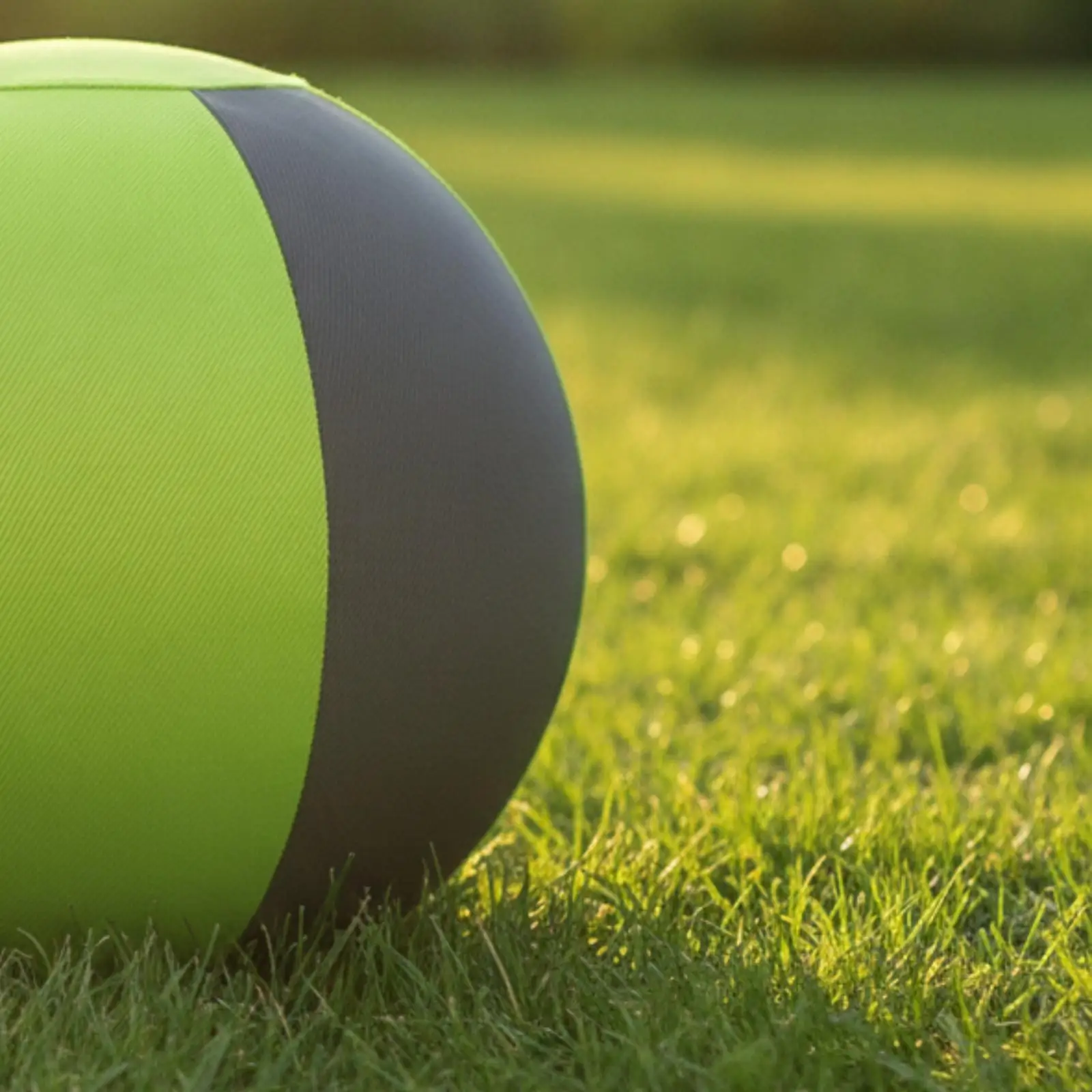 Easy Grip Dog Ball with Handle for Throwing and Retrieving Games Stitched Polyester Cover and PVC Core for Active Pet Play