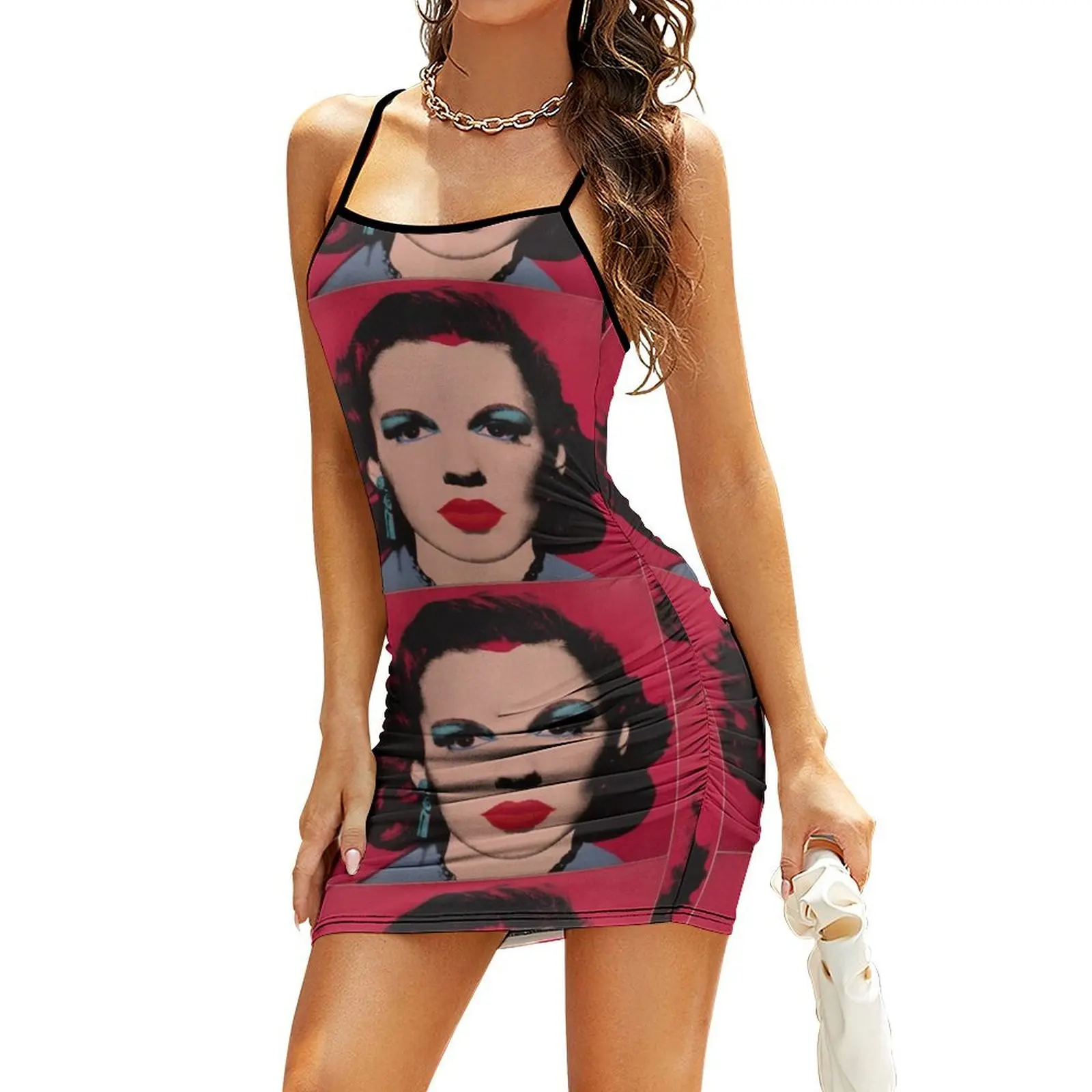 Garland Pop Art Sling Dress dresses for woman dress summer 2024 women Clothing women formal occasion dresses