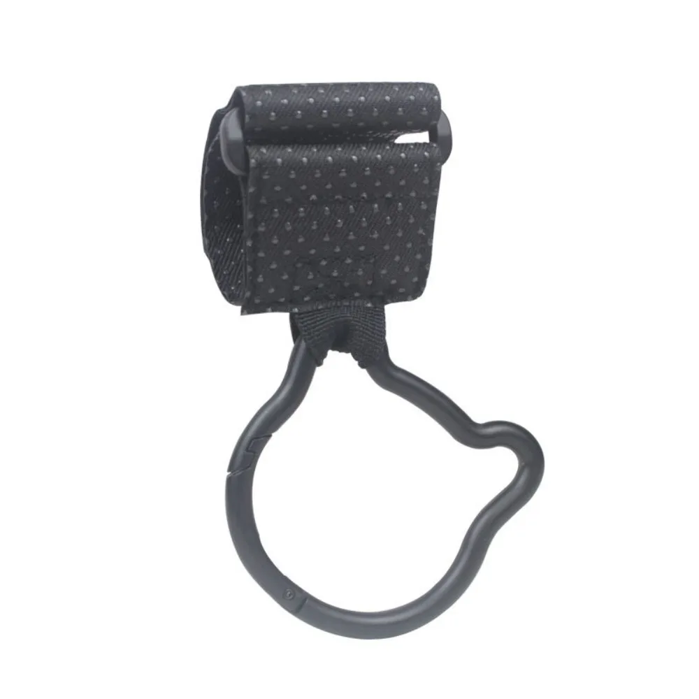 Cartoon Bear Baby Stroller Hooks Solid Color PU Hanging Hook Cart Organizer Stroller Accessories Stroller Accessories Pram