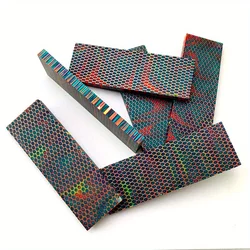 Resin DIY Material Honeycomb Pattern Resin DIY Plate Tool Handle Resin Honeycomb Patch Tool Handle Material Slingshot Tool