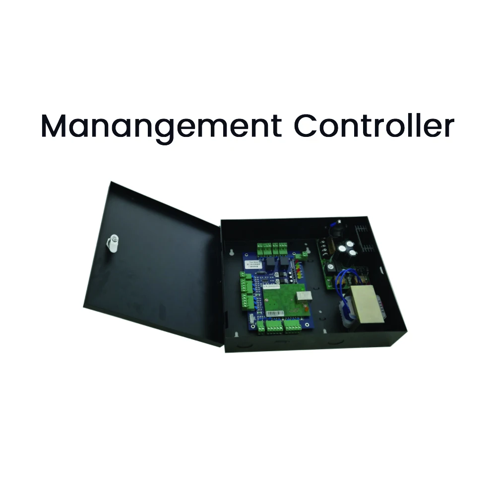 قارئ UHF RFID طويل المدى لإدارة المركبات ABS 860-960 ميجا هرتز متوافق مع قارئ بطاقات التحكم في الوصول بمدى 0-20 متر