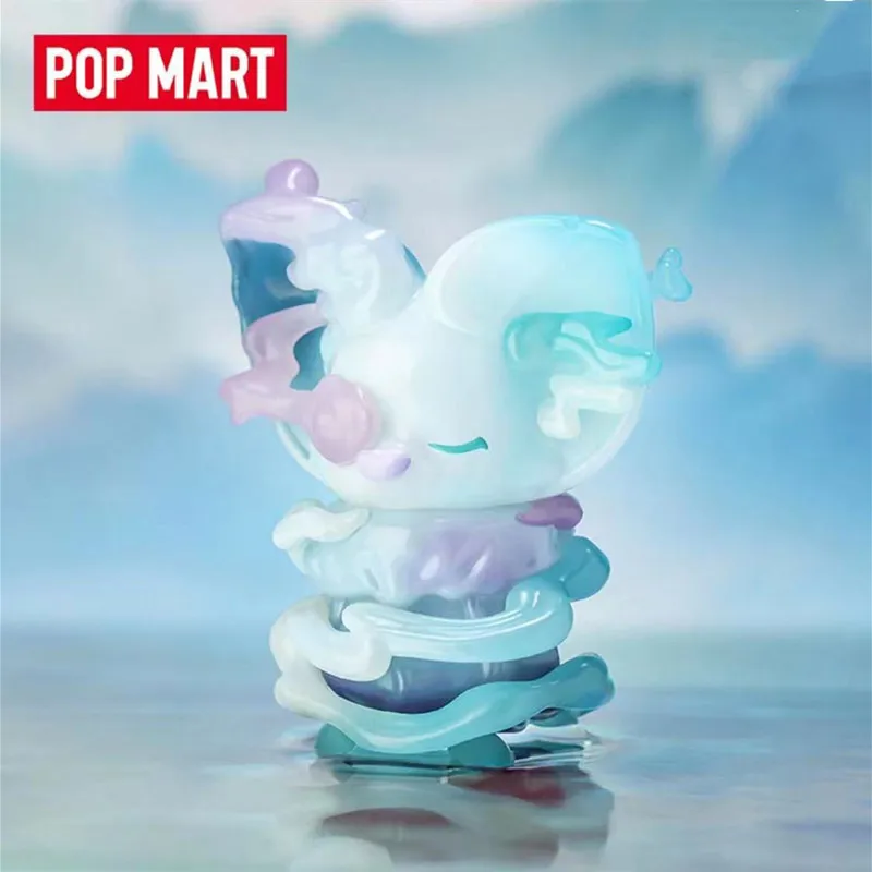 Pop Mart Yoki Het Moment Serie Kawaii Anime Actie Figuur Ornament Beeldjes Interieur Desktop Poppen Model Meisjes Cadeau