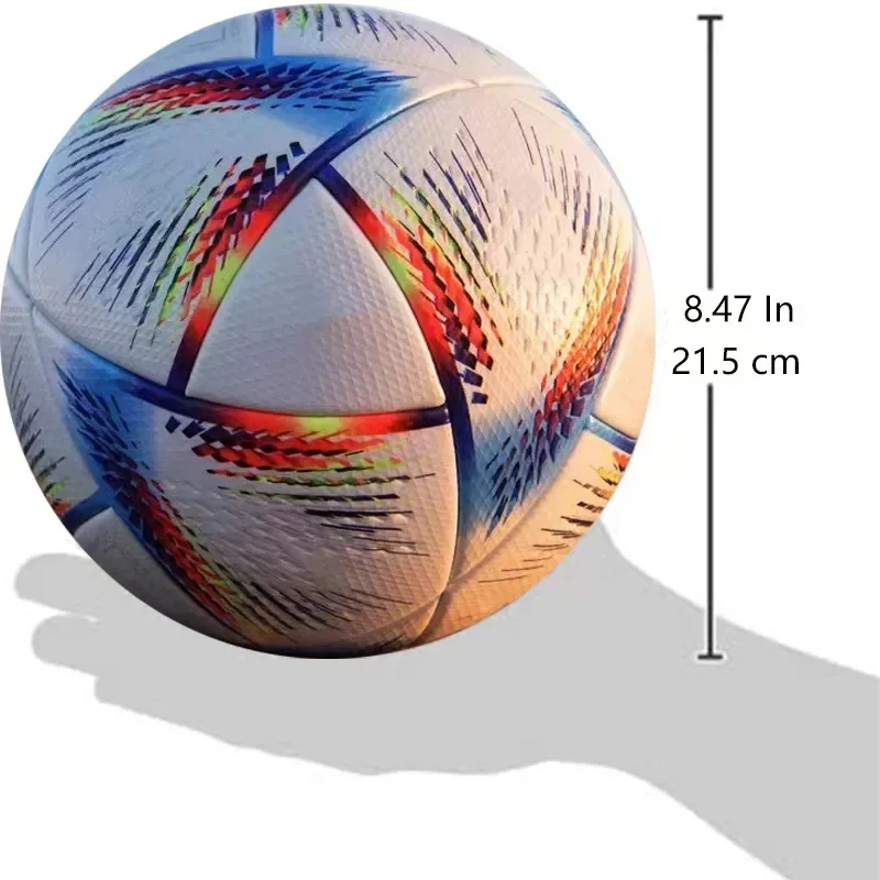 Trendy Soccer Ball Official Size 5 PU Material Seamless Wear Resistant Match Training Football Futbol Voetbal Bola Sports Ball