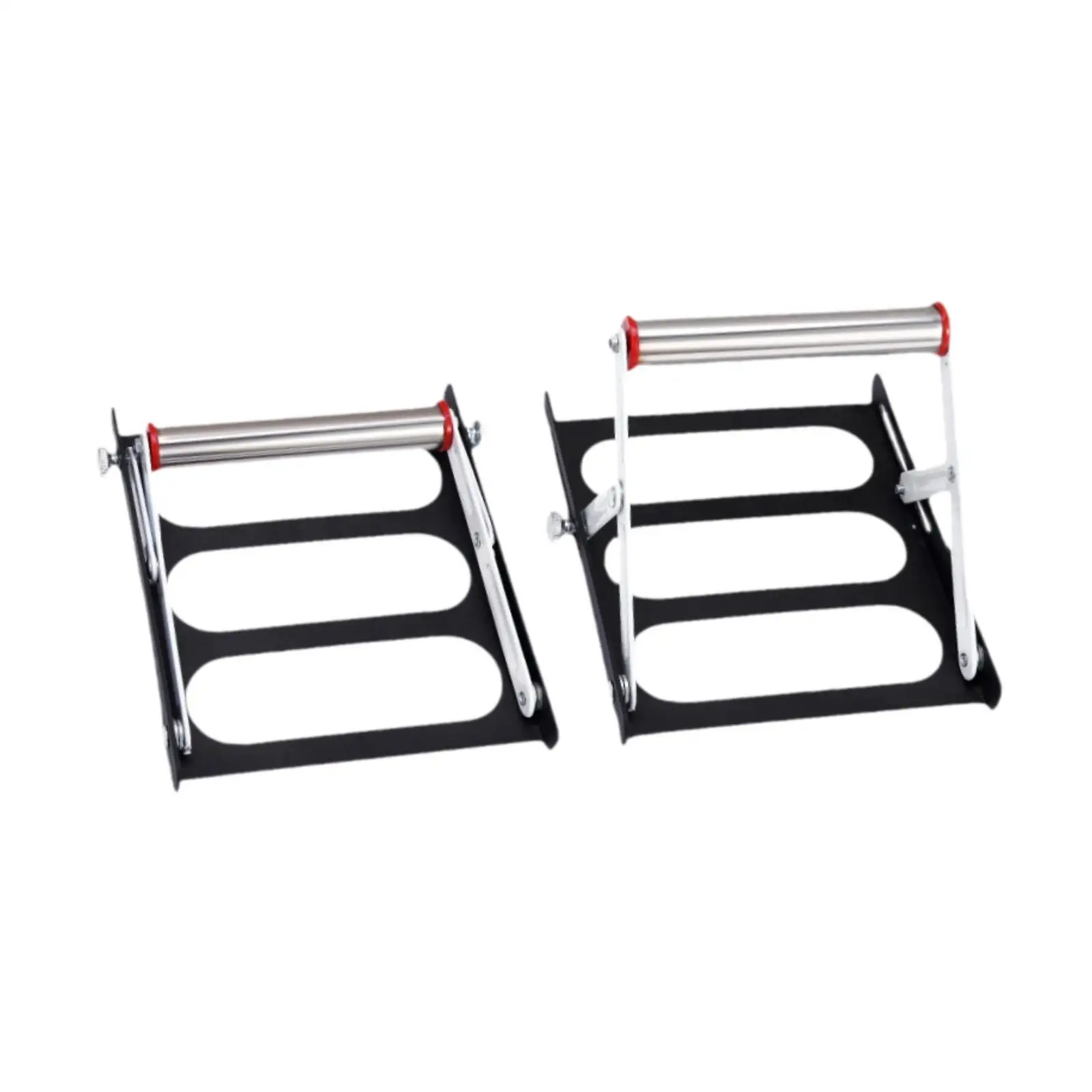 2Pcs Unloading Brackets Material Holders Wear Resistant Sturdy Foldable Portable