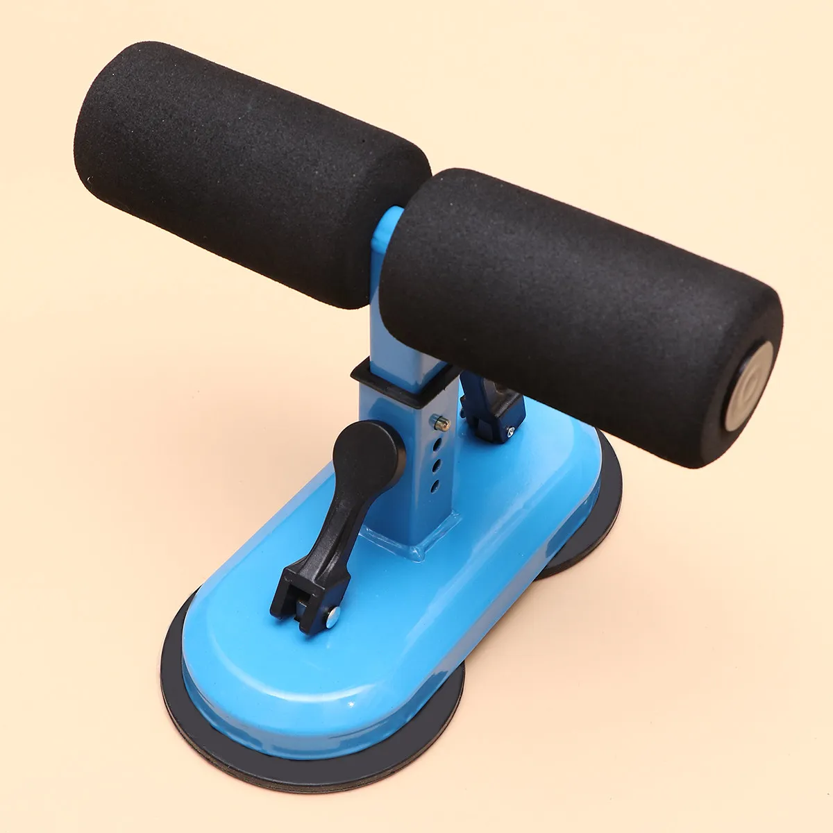 Abdominal Machine Saving Lightweight Design with 4 Level Foot Barrier Crunches Aid for Home Fitness Training